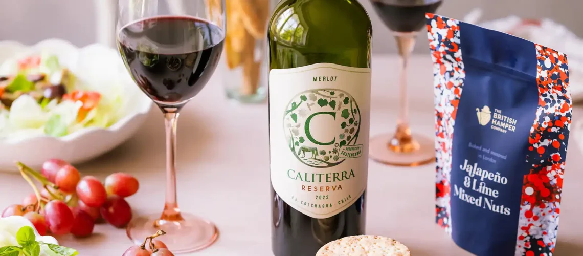 British Hamper Company Wine and food