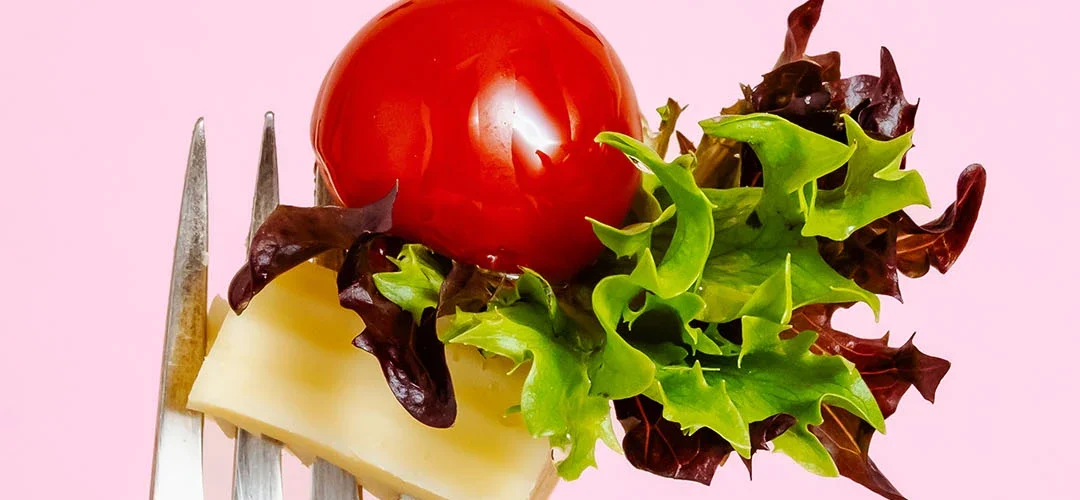 Macro Food on the Fork