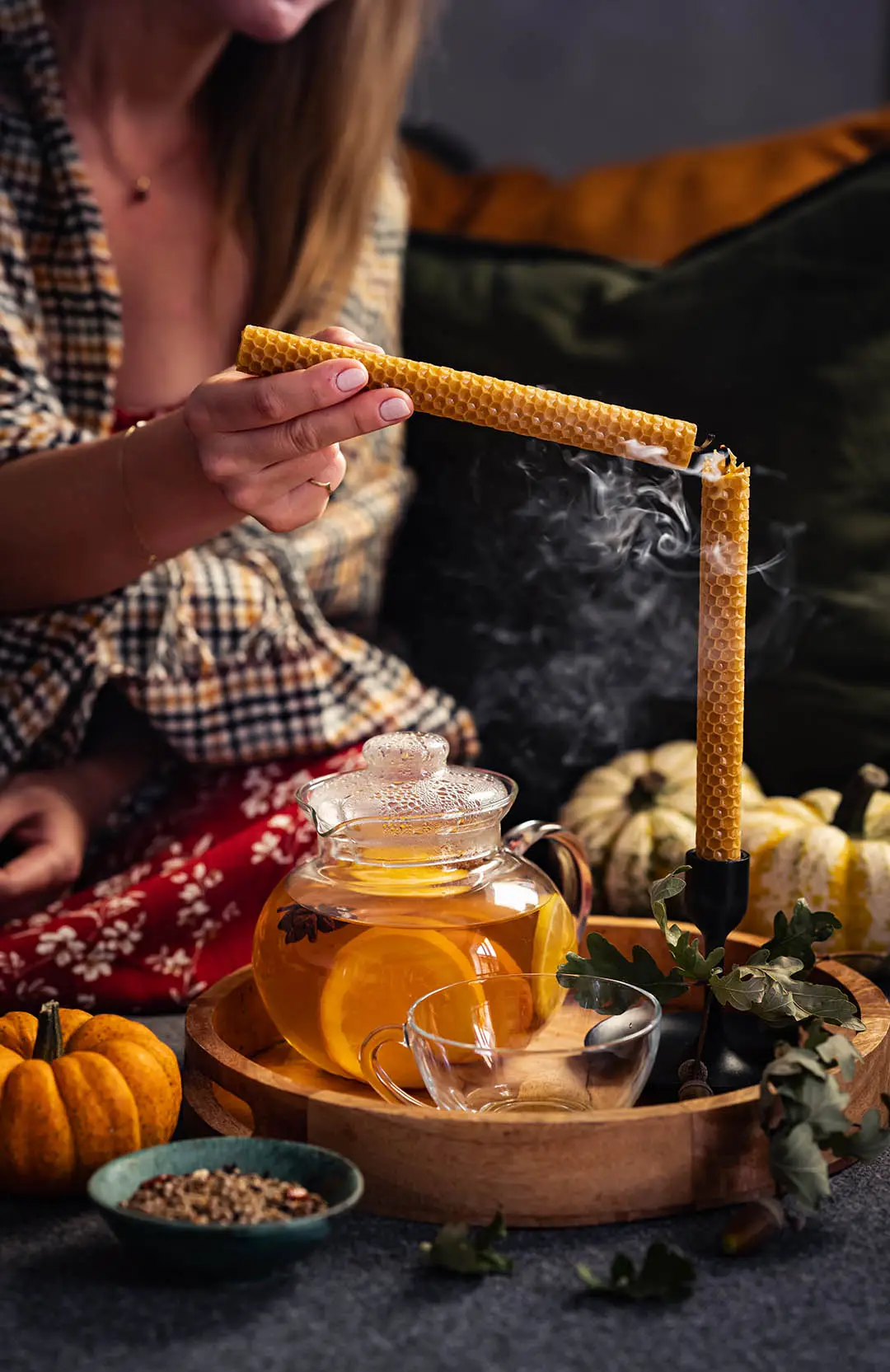 Honey candles