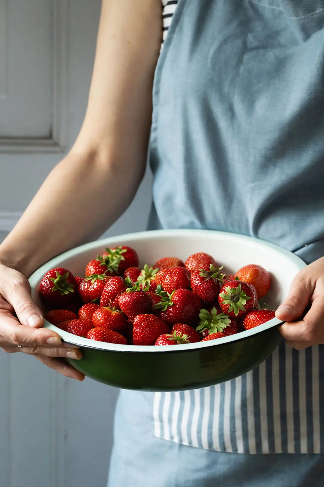 Strawberries in a bowl